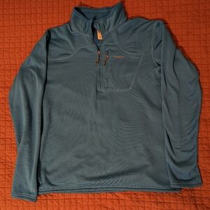 Patagonia R1 1/4 Zip XL light blue